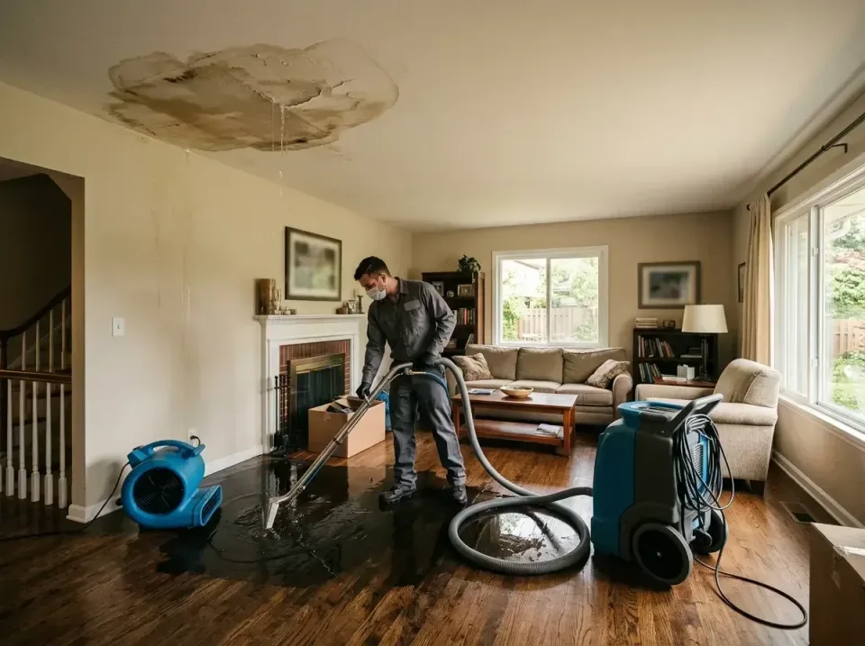 attic-pipe-burst-ceiling-drip-008 — frequently asked questions, Water Damage Restoration & Carpet Care in Charlotte, MI